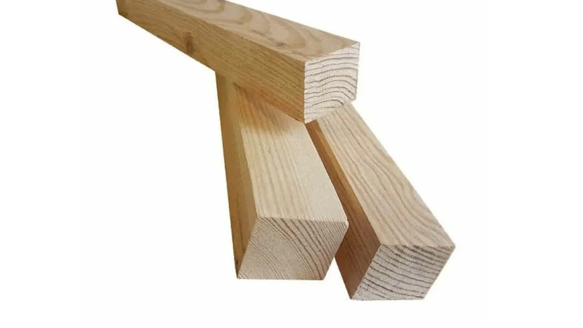 Брус строганый лиственница Сорт: 3  90х90 мм 3 м