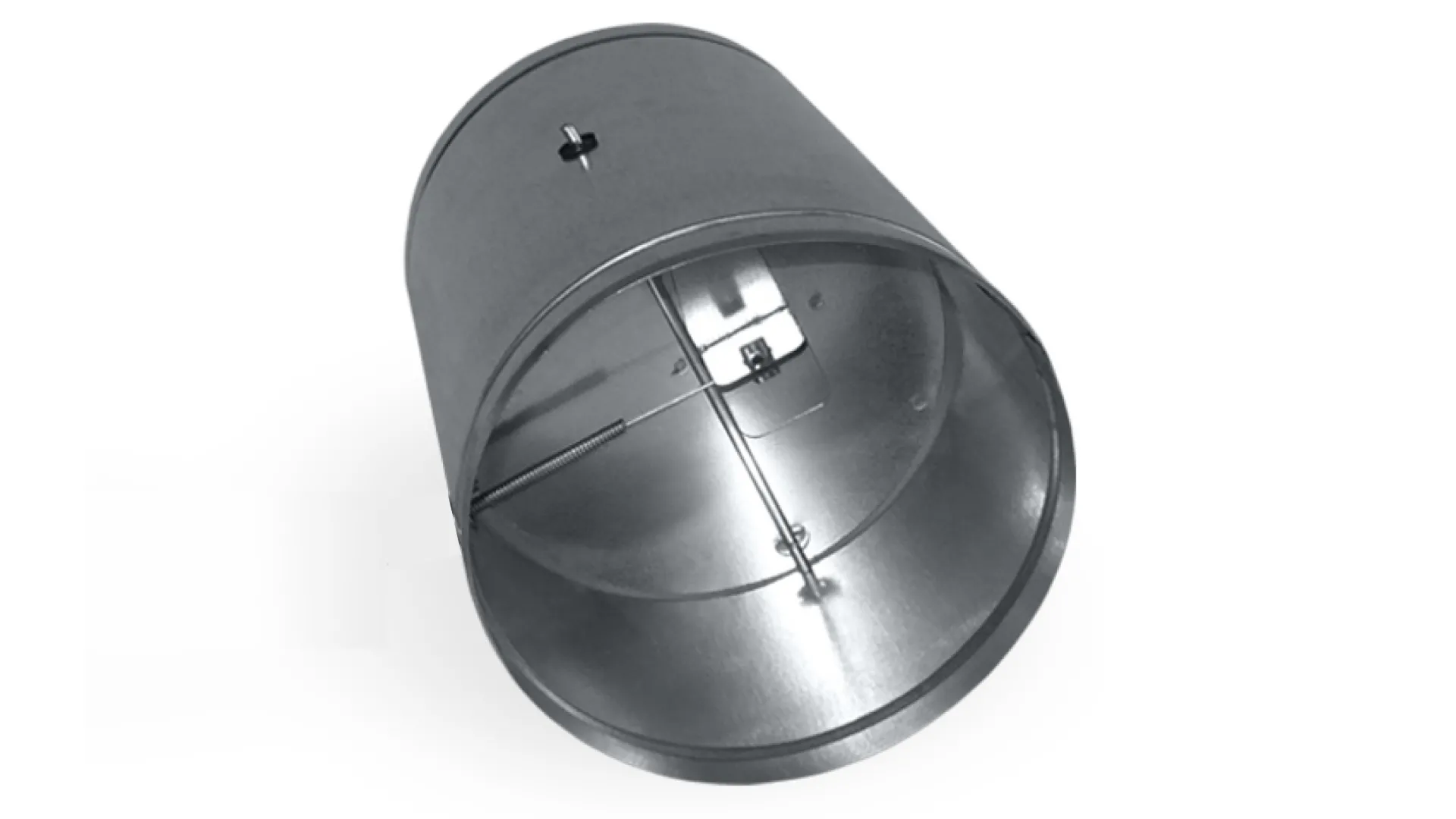 Труба дымохода, с дросселем AISI 430 450х1 мм